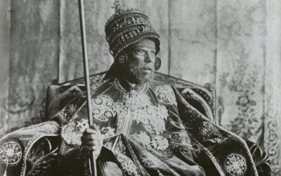 Emperor Menelik II of Ehtiopia