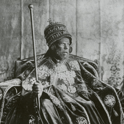 Emperor Menelik II of Ehtiopia