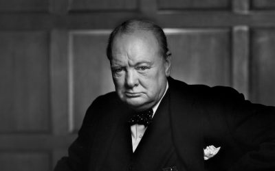 Winston Churchill portrait