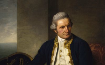 Official portrait of Captain James Cook