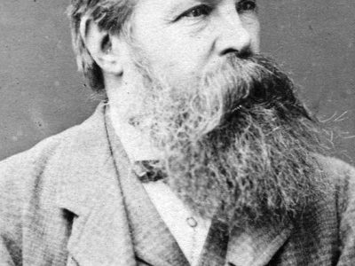 Portrait photography of Friedrich Engels