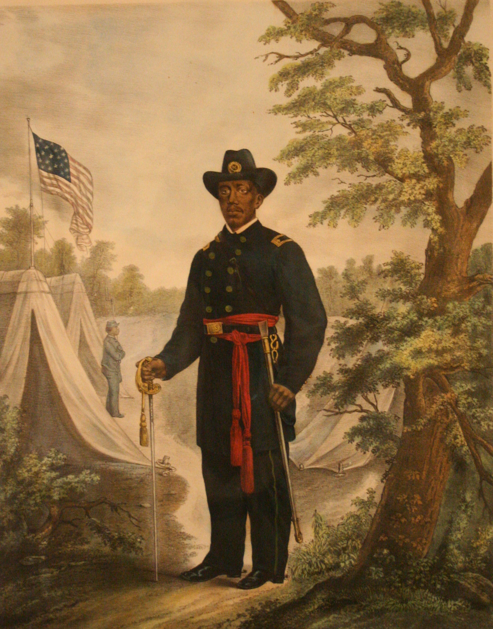 Martin R. Delany was the only black officer who received the rank of major during the Civil War.