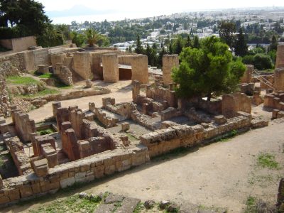 Ruins of the Punic district of Carthage