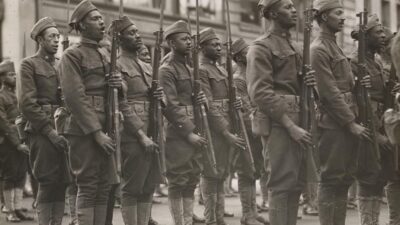 Black soldiers in world war one