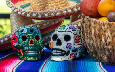 Mexican day of the dead celebration