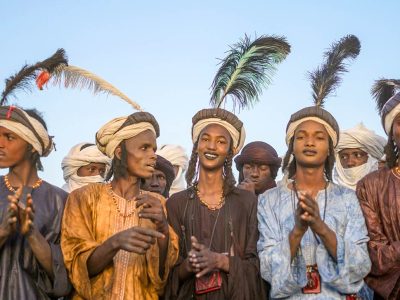 Fulani Men during Guérewol, Niger