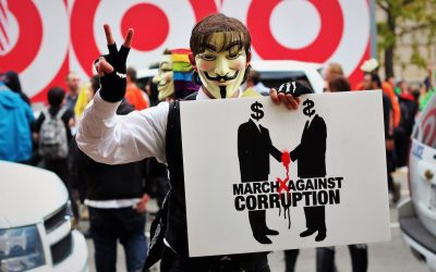 photo of person wearing guy fawkes mask